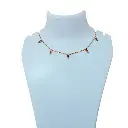 Anti-tarnish chain with Kundan Stone necklace (code 255)