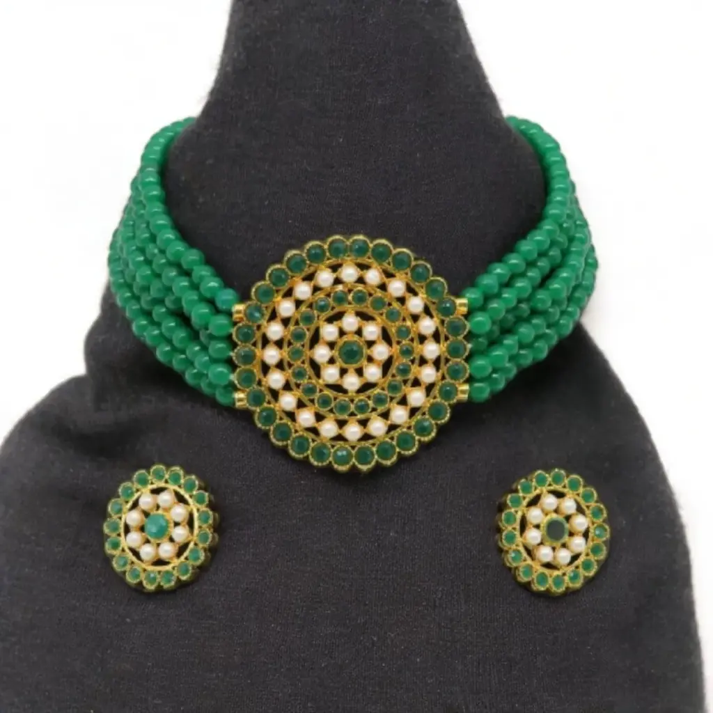 Green Choker set (code 114)