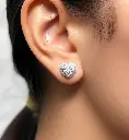 American Diamond Ear stud (code 143)