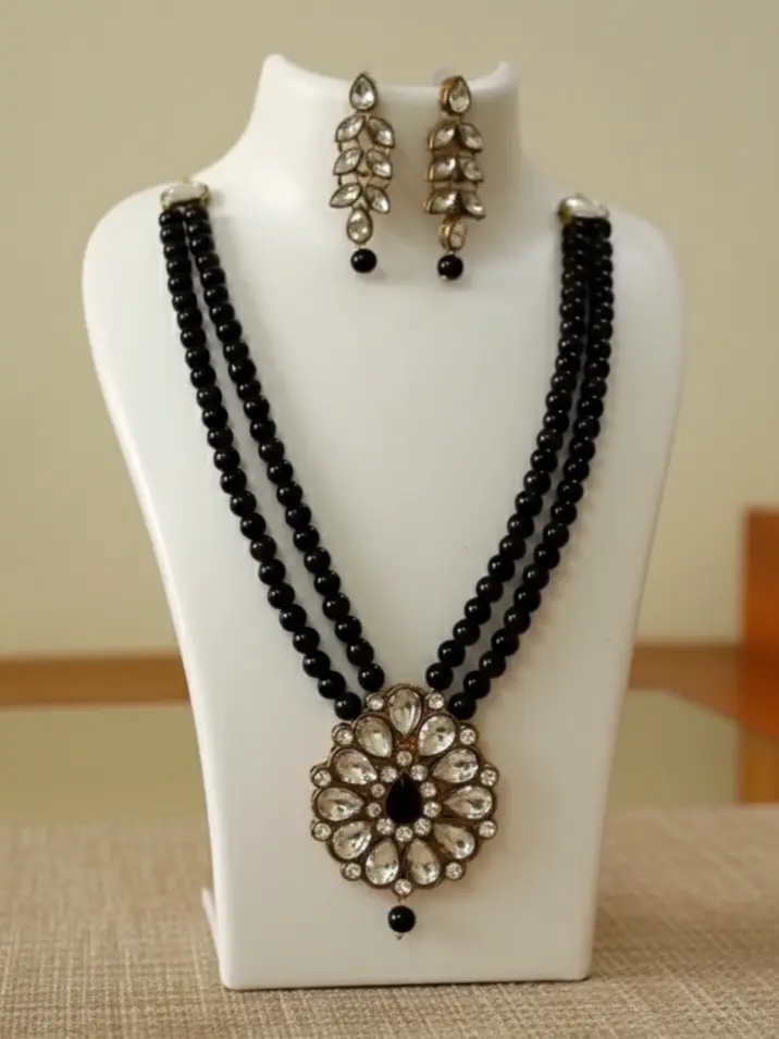 Nirbhik necklace set (code 162)