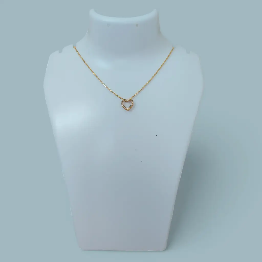 Anti-tarnish chain with heart Pendant (code 180)