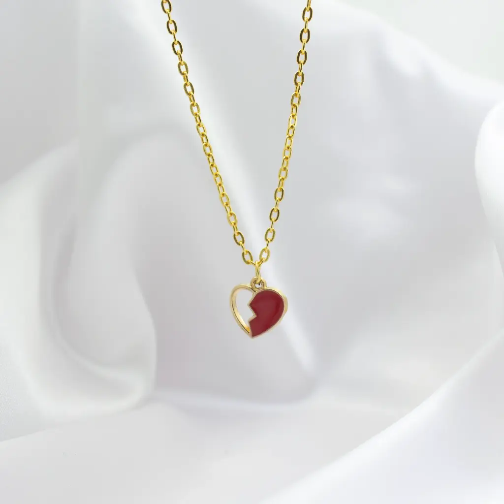 Anti-tarnish Chain with small pendent (Code 190)