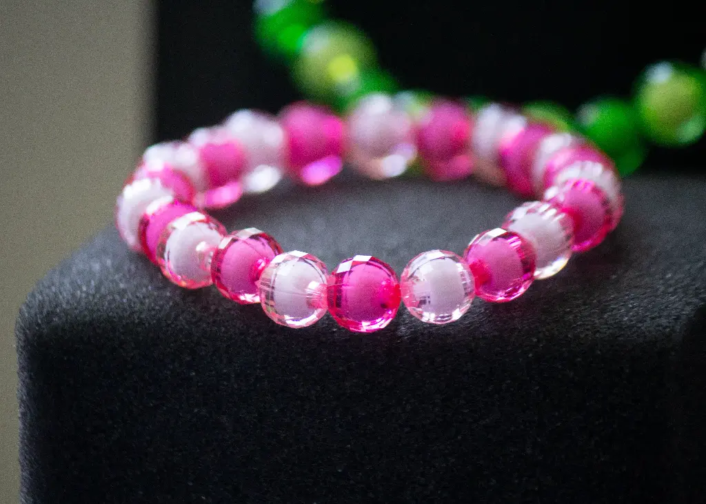 Pink Stretchable bracelet