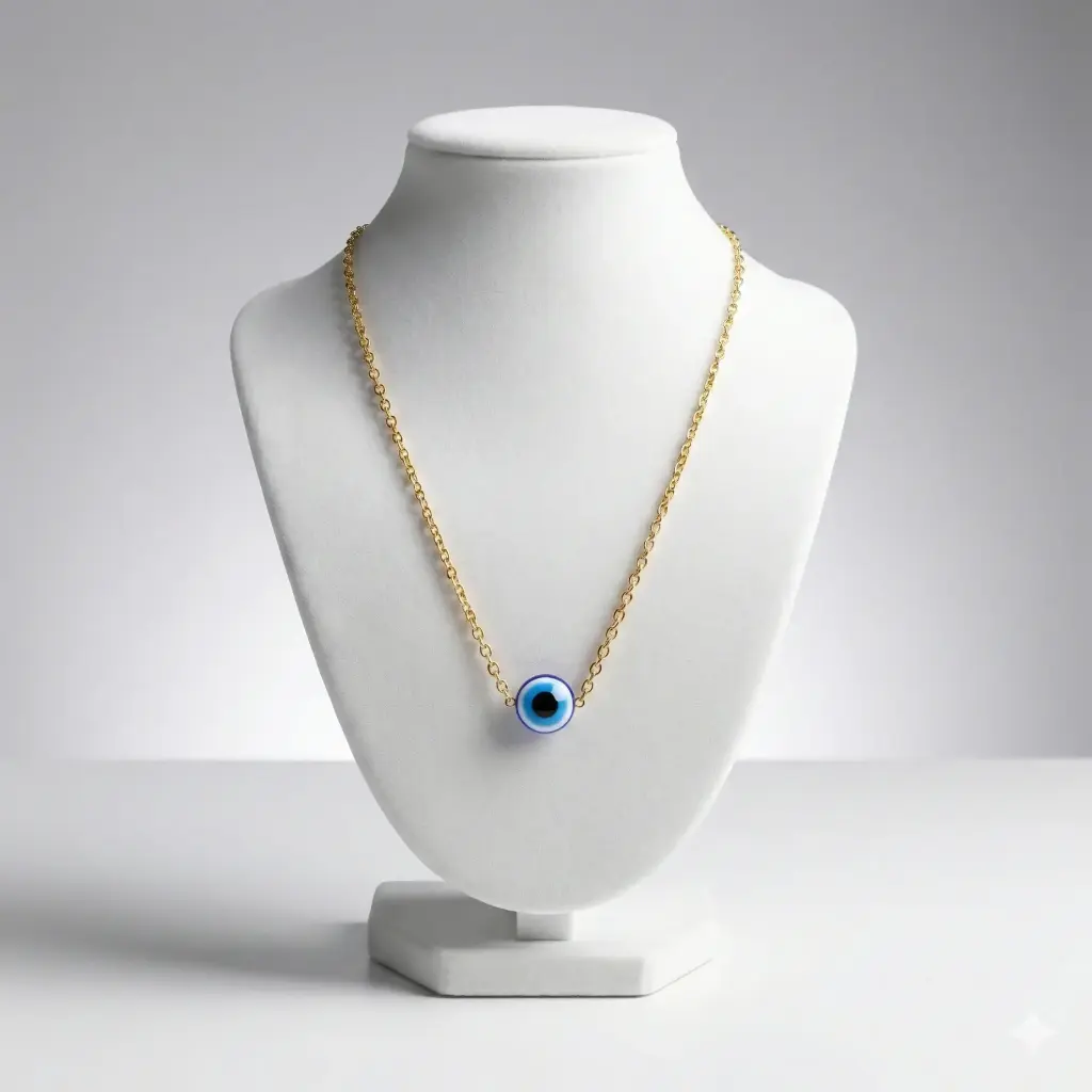 Evil Eye Protection Necklace (Code 296)