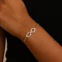 Delicate Infinity Bracelet (Code 298)