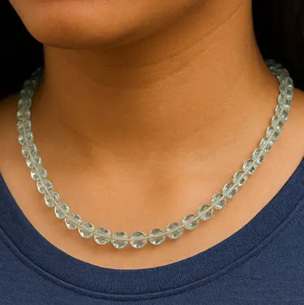 Crystal beads necklace (code 345)