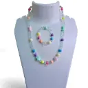 Crystal necklace bracelet (code 346)