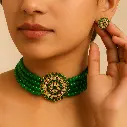 Green Choker set (code 114)
