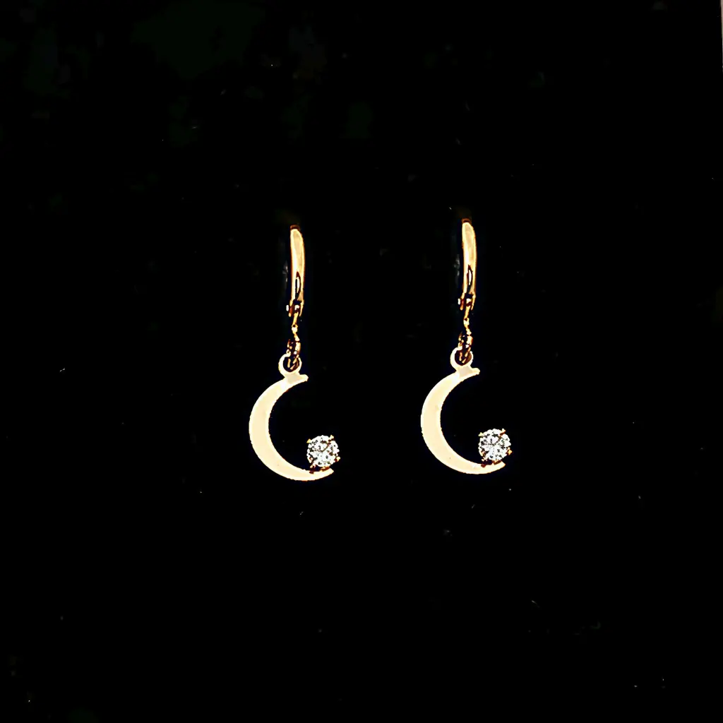 Half moon earrings (code 316)
