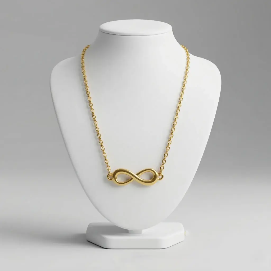 Golden Eternity Necklace (code 314)
