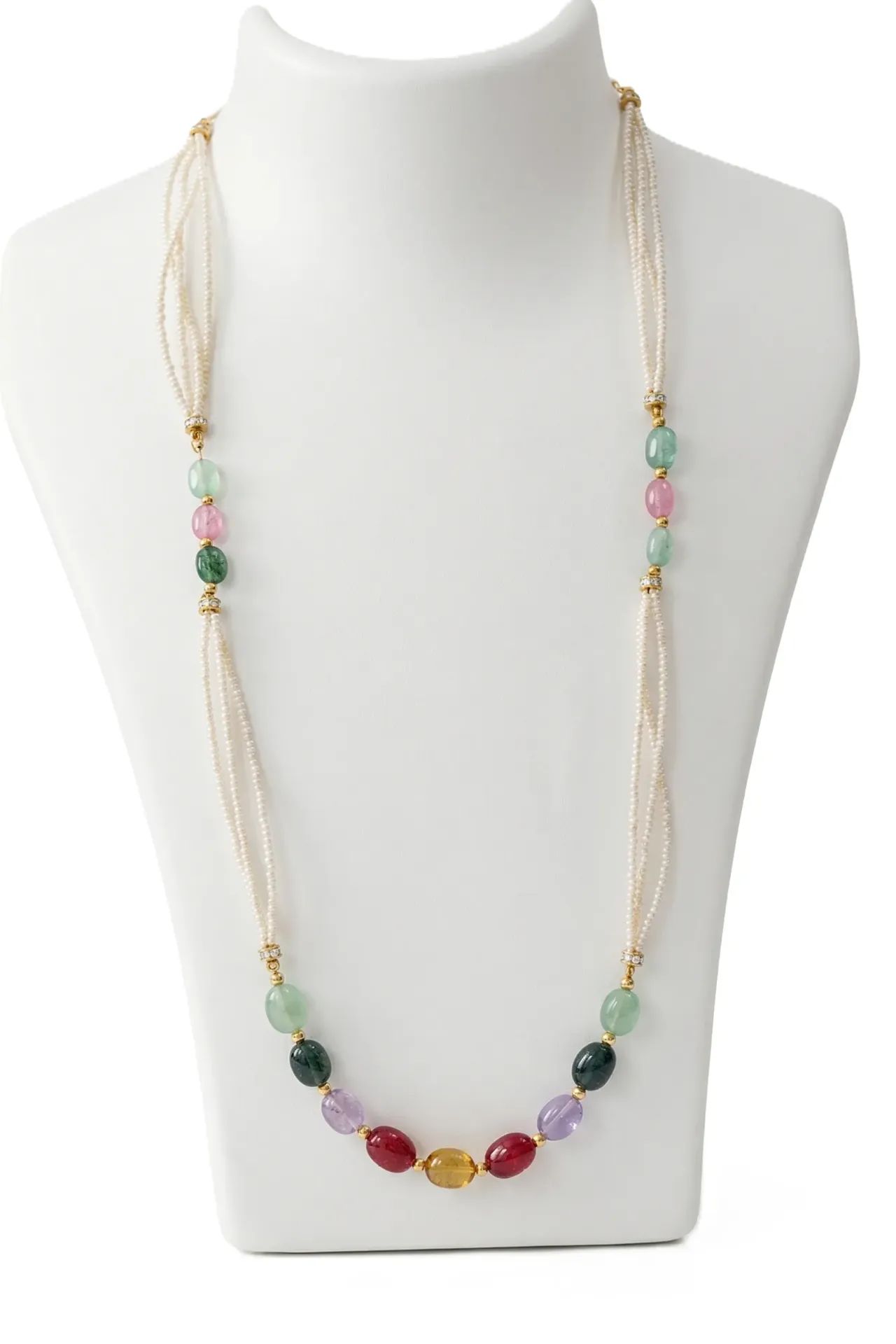 Seed Pearl Necklace (Code 402)