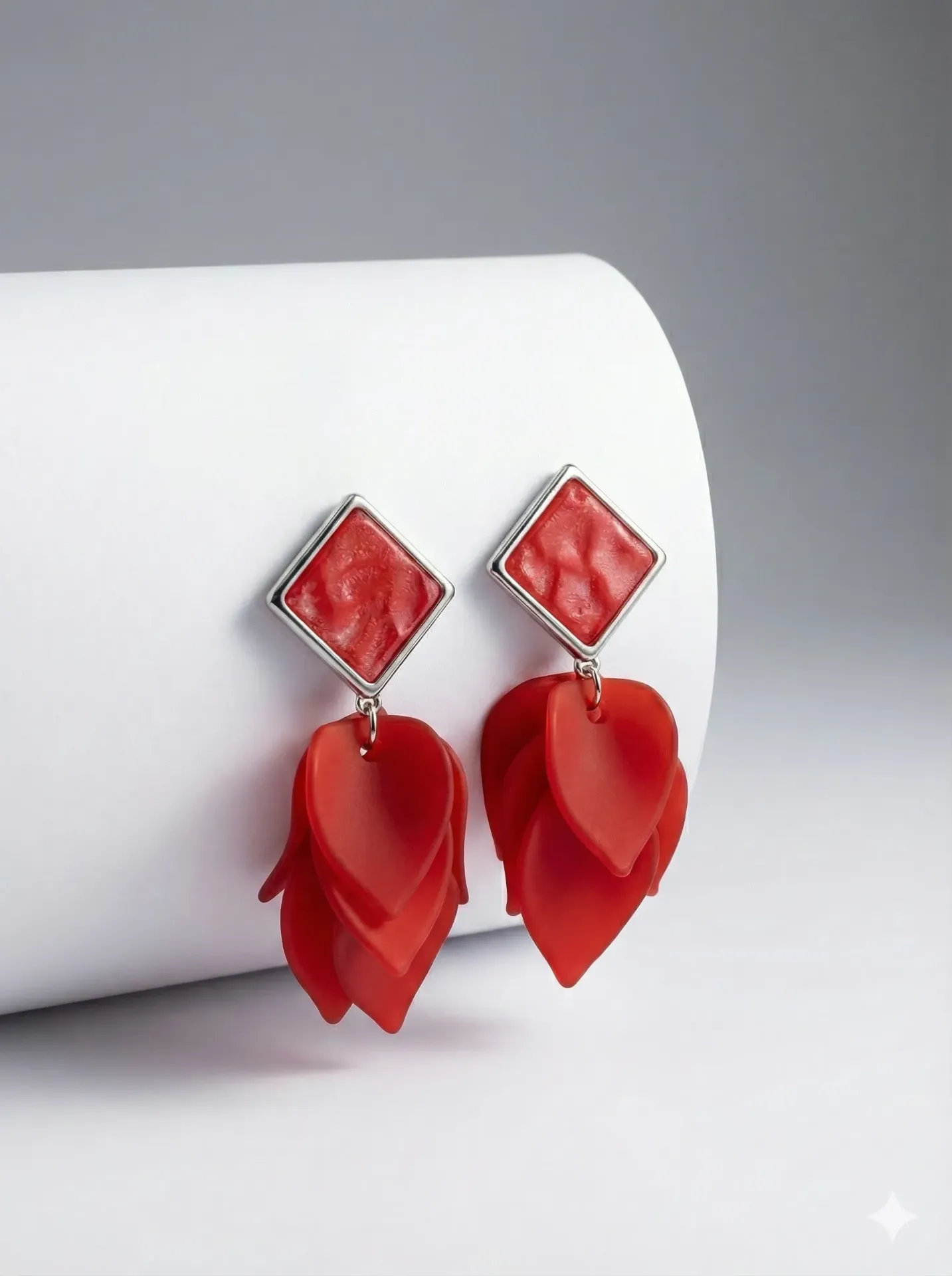 Poppy drops earrings (code 396)