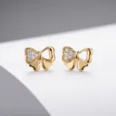 Blush stud earrings (code 409)