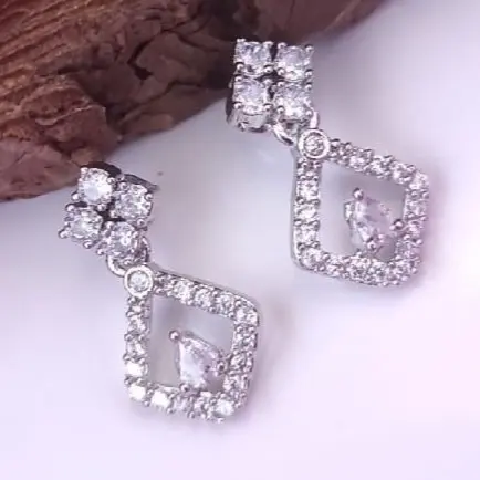 American Diamond Earrings (code 122)