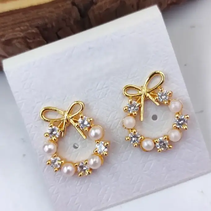 American Diamond Ear stud (code 155)