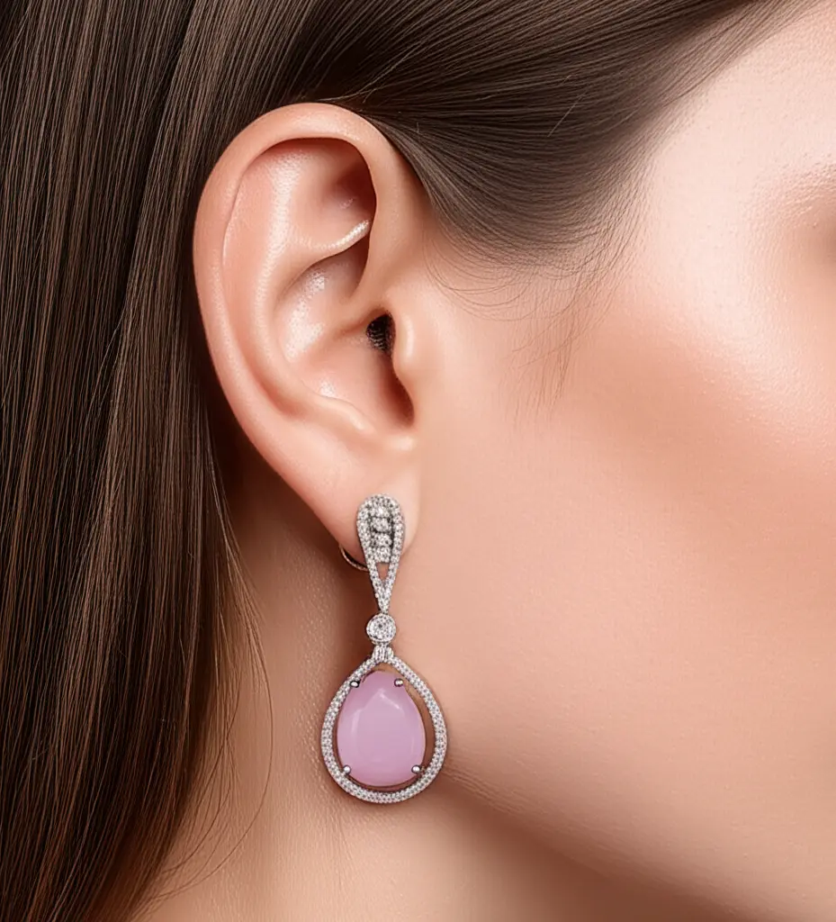 American Diamond Earrings (code 157)