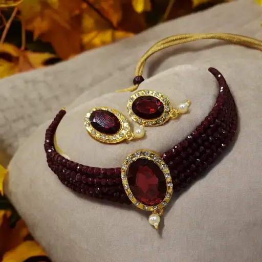 Choker earrings set (code 134)