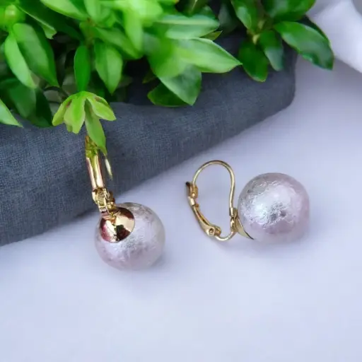 Anti-tarnish loop earrings (code 151)