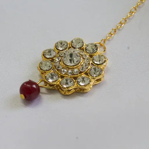 Stone work maangtikka (code 168)