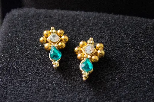 Kundan stone earrings (Code 171)